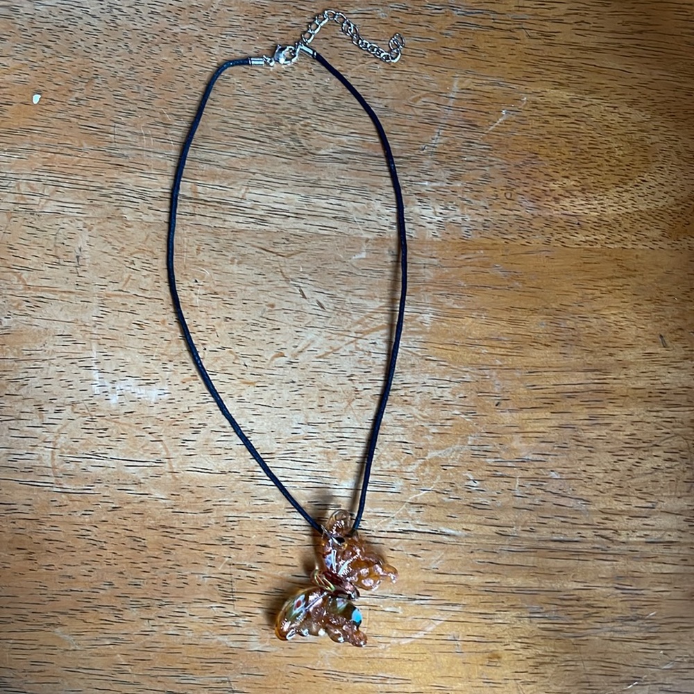 Genuine  glass necklace